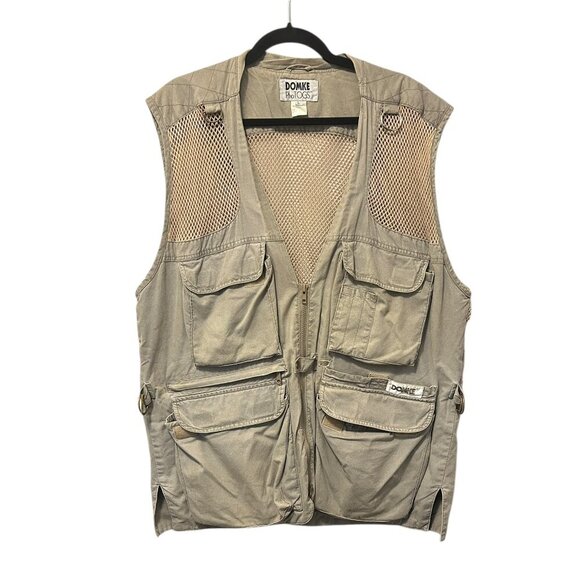Vtg Domke PhoTogs Vest Photography Mens Sz L Utility Pockets Vented Mesh Comfort - Picture 1 of 9